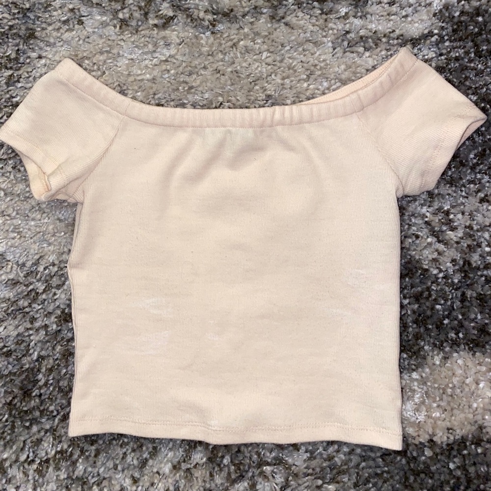 Off Shoulder crop top